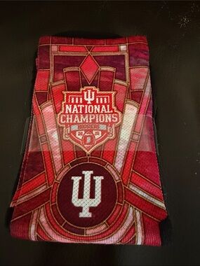 Indiana Hoosiers Red National Champions Athletic Socks